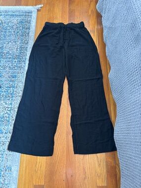 Gap Black Wide Leg Drawstring Pants